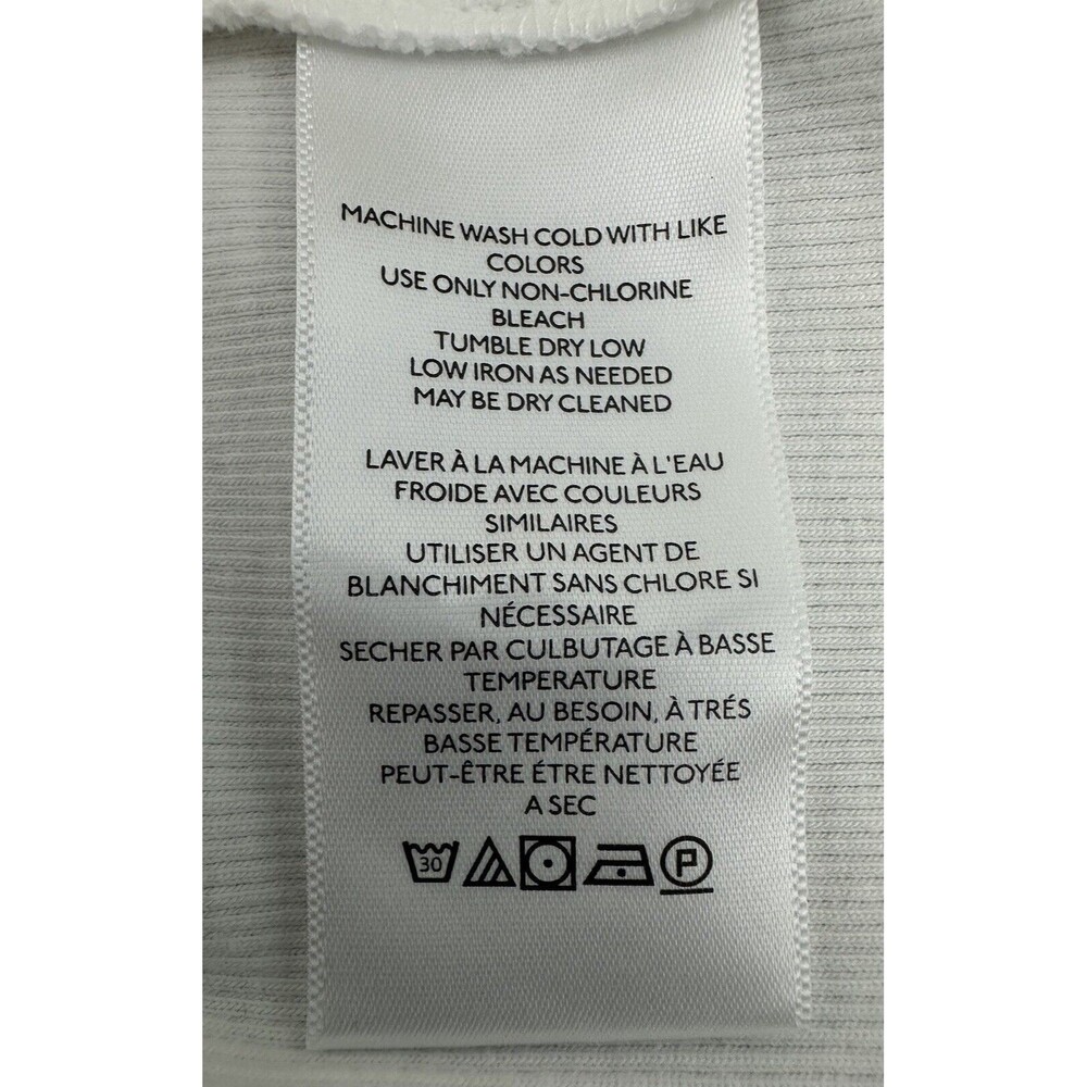 Free People Women's White Pixie Tee Ivory Size Medium 8-10 New - Picture 15 of 16